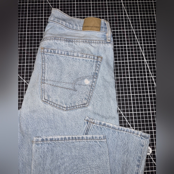 American Eagle Outfitters Denim - American Eagle Outfitters Light Blue  90sStraight Leg Jeans Size 4 regular EUC